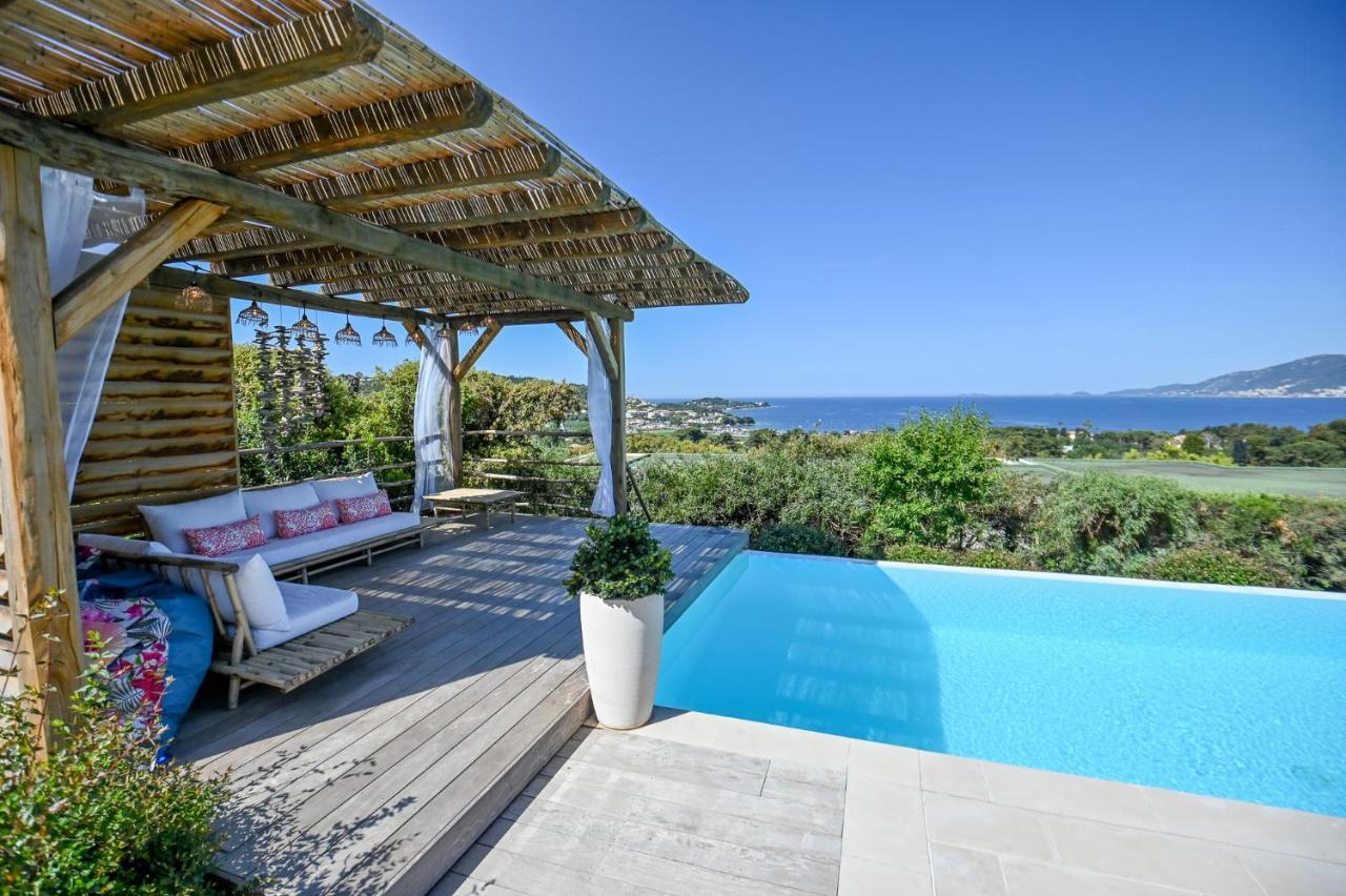 New ! - GIULIA, Villa d'exception, Piscine vue mer - Porticcio Porticcio  Esterno foto