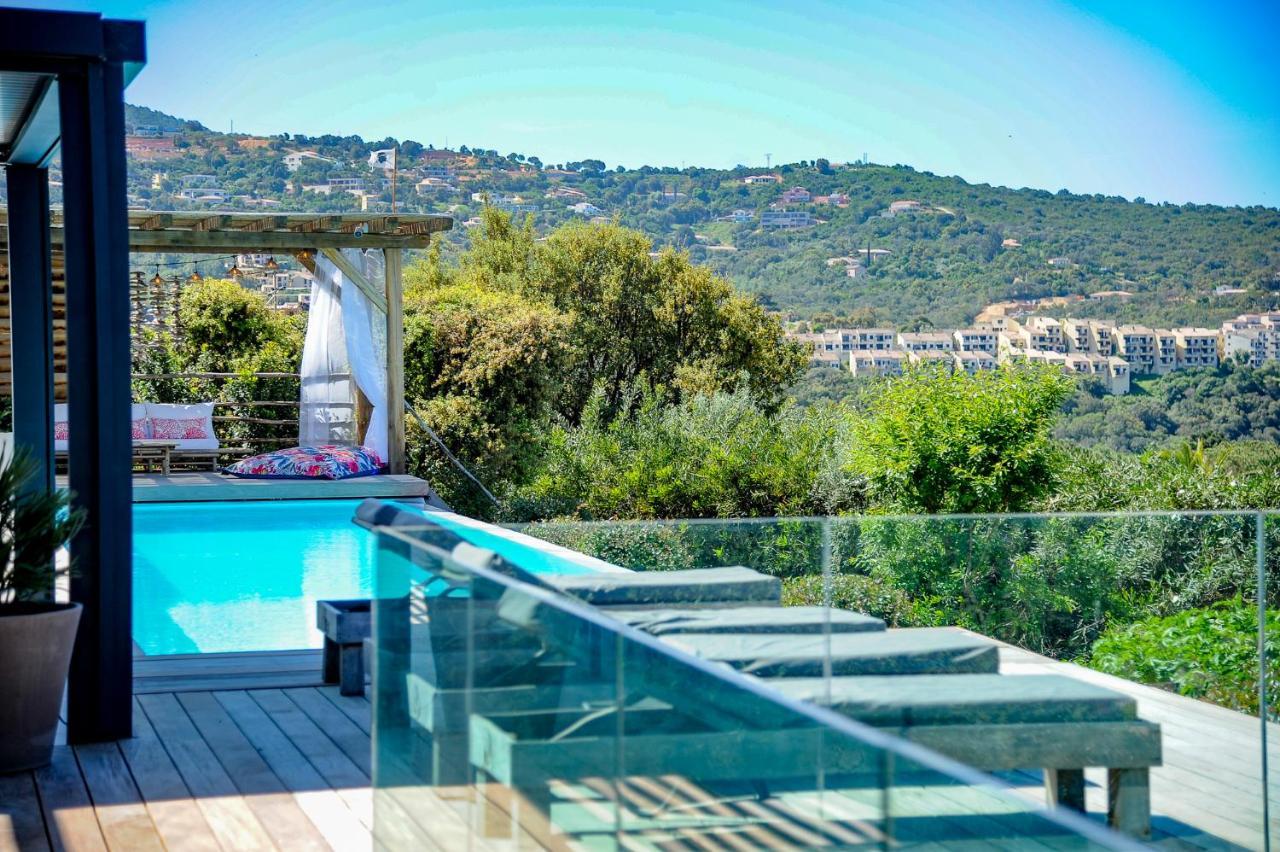 New ! - GIULIA, Villa d'exception, Piscine vue mer - Porticcio Porticcio  Esterno foto