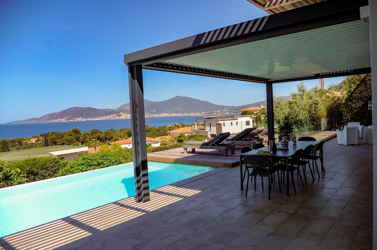 New ! - GIULIA, Villa d'exception, Piscine vue mer - Porticcio Porticcio  Esterno foto
